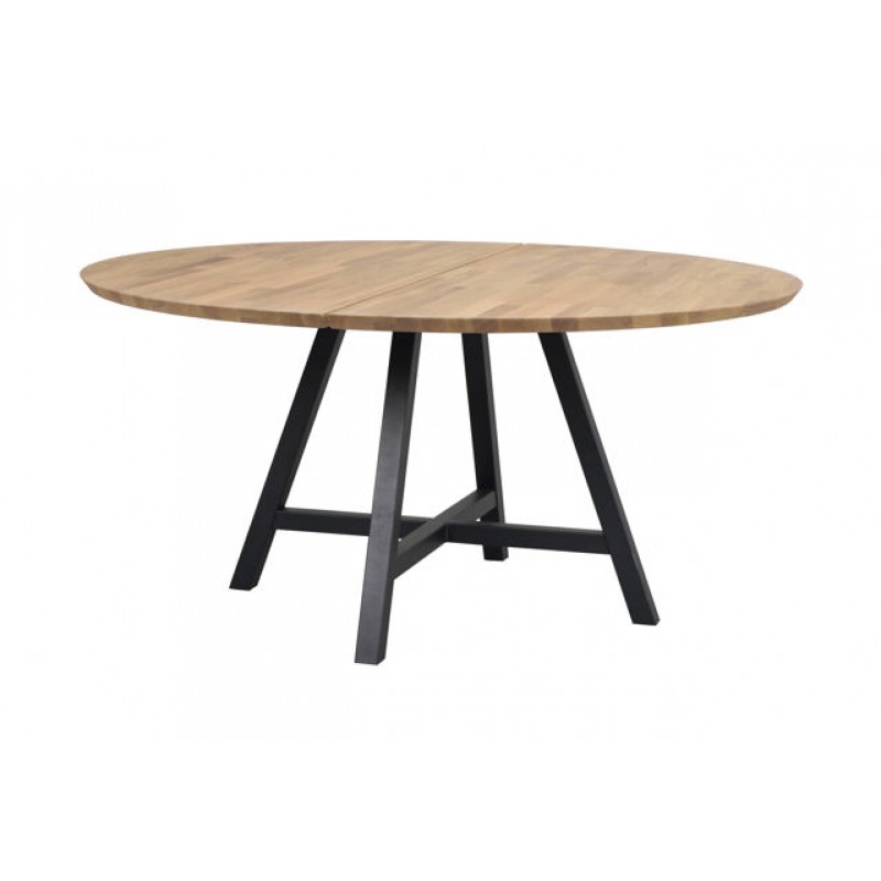 RO Carradale Dining Table A Oak/Black